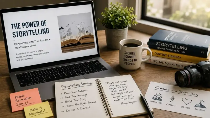 The Power of Storytelling: Connecting with Your Audience on a Deeper Level